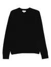 Frame Cashmere Crew-neck Sweater In Black