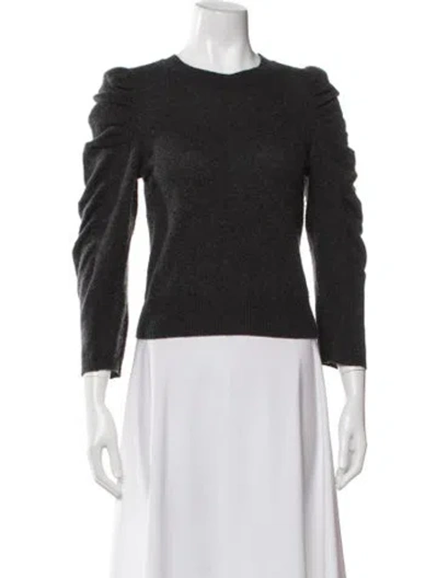Pre-owned Frame Cashmere Crew Neck Sweater In Black