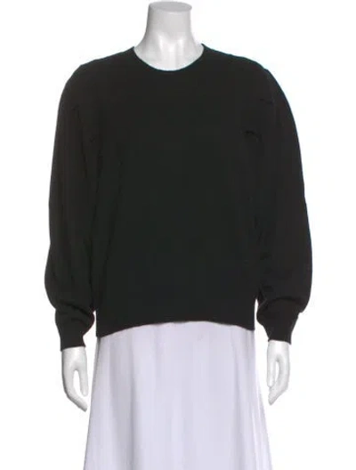 Pre-owned Frame Cashmere Crew Neck Sweater In Black