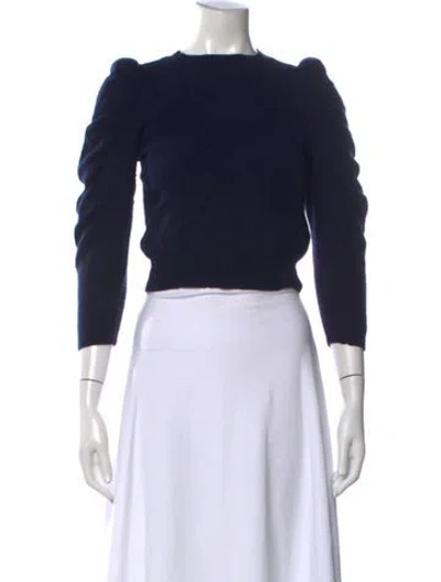 Pre-owned Frame Cashmere Crew Neck Sweater In Black
