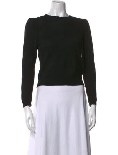 Pre-owned Frame Cashmere Crew Neck Sweater In Black