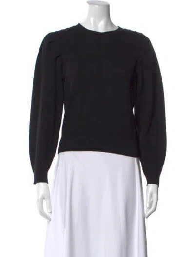 Pre-owned Frame Cashmere Crew Neck Sweater In Black