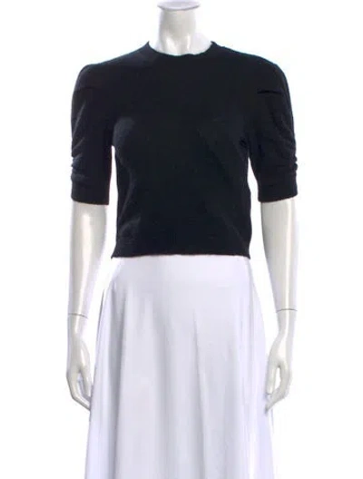 Pre-owned Frame Cashmere Crew Neck Sweater In Blue