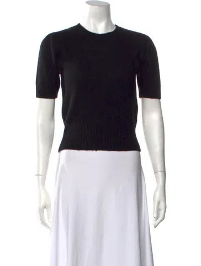 Pre-owned Frame Cashmere Crew Neck Sweater In Blue