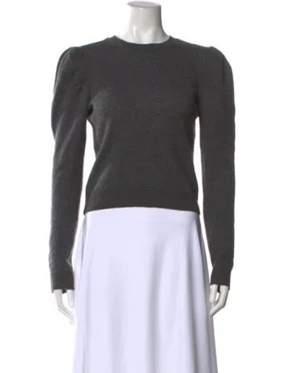 Pre-owned Frame Cashmere Crew Neck Sweater In Gray