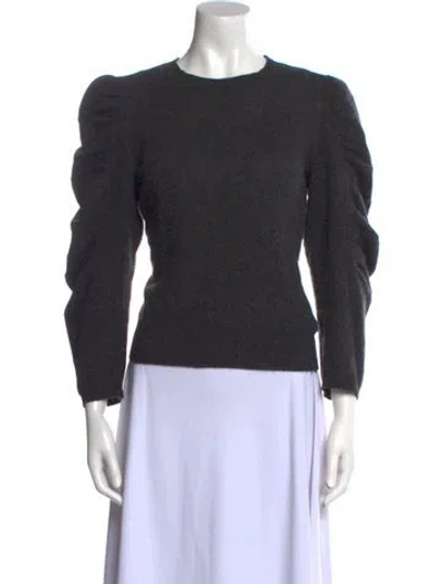 Pre-owned Frame Cashmere Crew Neck Sweater In Gray