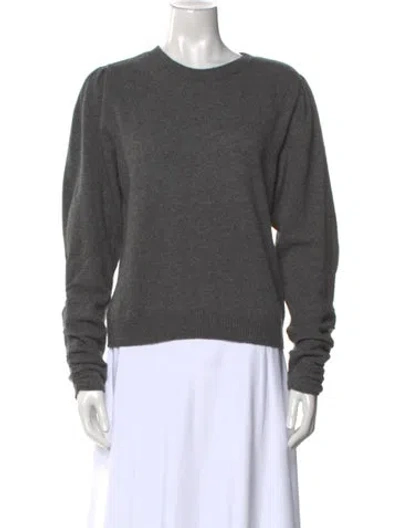 Pre-owned Frame Cashmere Crew Neck Sweater In Gray
