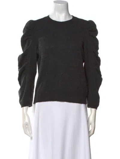 Pre-owned Frame Cashmere Crew Neck Sweater In Gray