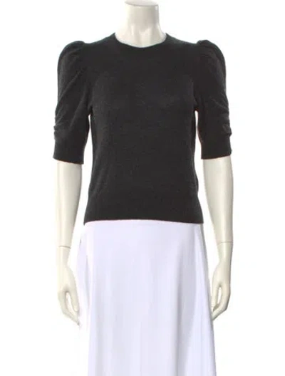 Pre-owned Frame Cashmere Crew Neck Sweater In Gray