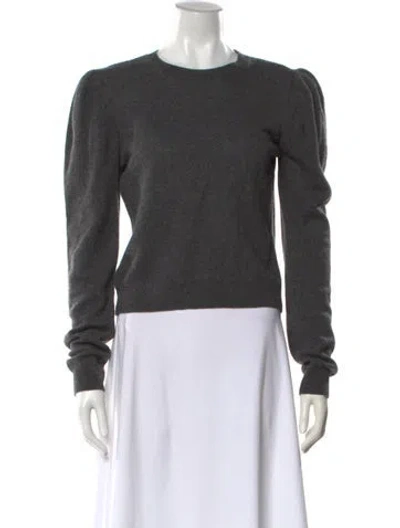 Pre-owned Frame Cashmere Crew Neck Sweater In Gray