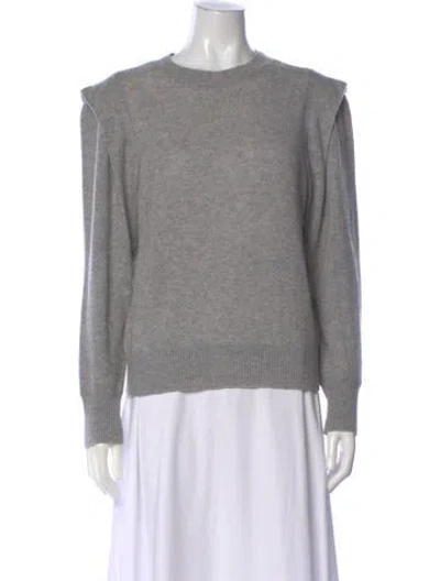 Pre-owned Frame Cashmere Crew Neck Sweater In Gray