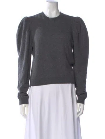 Pre-owned Frame Cashmere Crew Neck Sweater In Gray