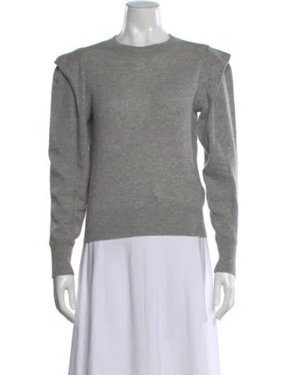 Pre-owned Frame Cashmere Crew Neck Sweater In Gray