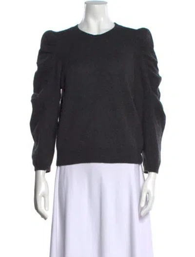 Pre-owned Frame Cashmere Crew Neck Sweater In Grey