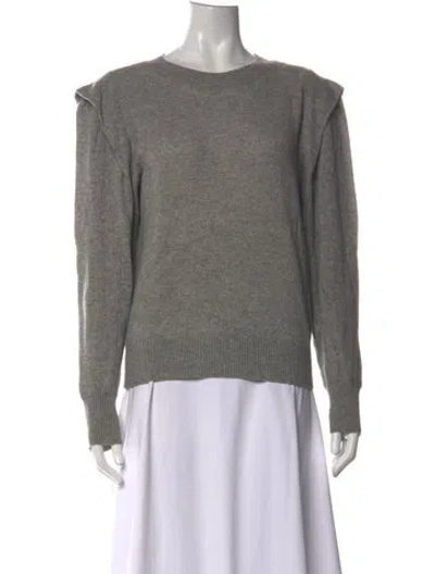 Pre-owned Frame Cashmere Crew Neck Sweater In Grey