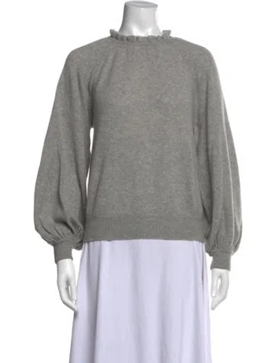 Pre-owned Frame Cashmere Crew Neck Sweater In Grey