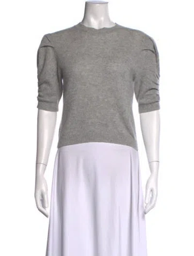 Pre-owned Frame Cashmere Crew Neck Sweater In Grey