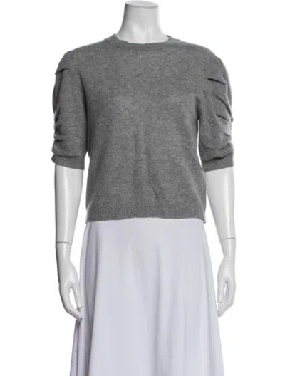 Pre-owned Frame Cashmere Crew Neck Sweater In Grey