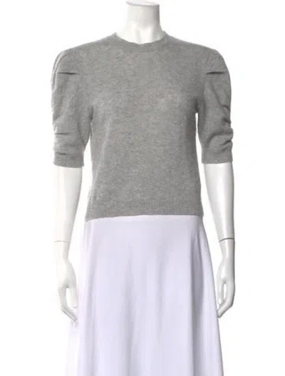 Pre-owned Frame Cashmere Crew Neck Sweater In Grey