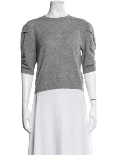 Pre-owned Frame Cashmere Crew Neck Sweater In Grey