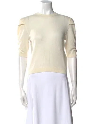 Pre-owned Frame Cashmere Crew Neck Sweater In Neutral