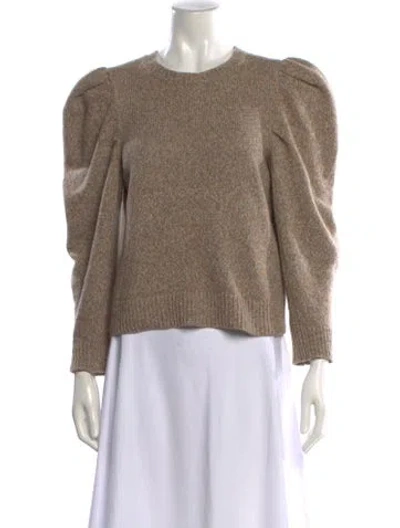 Pre-owned Frame Cashmere Crew Neck Sweater In Neutral
