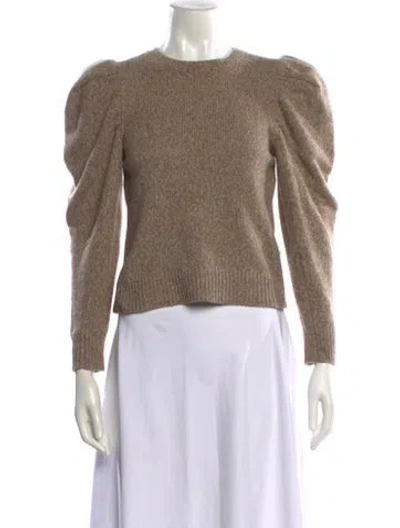 Pre-owned Frame Cashmere Crew Neck Sweater In Neutral