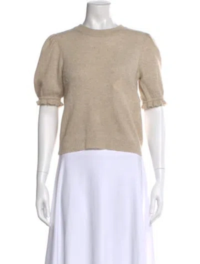 Pre-owned Frame Cashmere Crew Neck Sweater In Neutral
