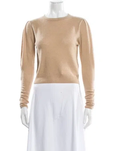 Pre-owned Frame Cashmere Crew Neck Sweater In Neutral