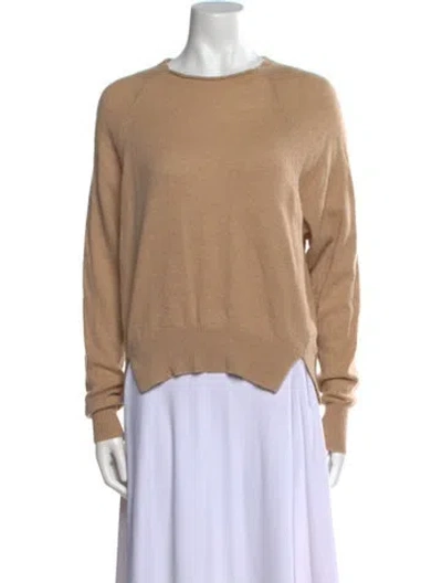 Pre-owned Frame Cashmere Crew Neck Sweater In Neutral