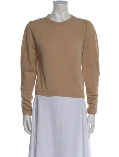 Pre-owned Frame Cashmere Crew Neck Sweater In Neutral