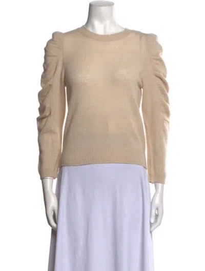 Pre-owned Frame Cashmere Crew Neck Sweater In Neutral