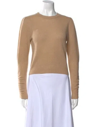 Pre-owned Frame Cashmere Crew Neck Sweater In Neutral