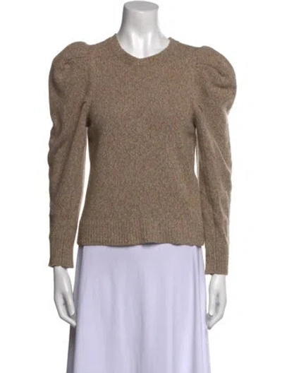 Pre-owned Frame Cashmere Crew Neck Sweater In Neutral