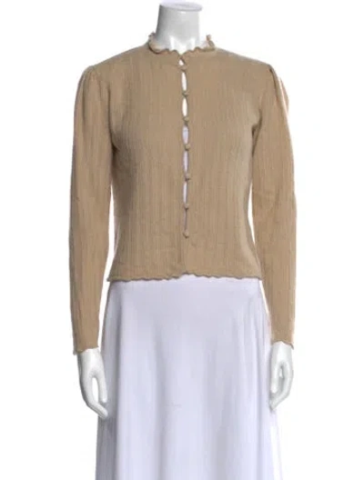 Pre-owned Frame Cashmere Crew Neck Sweater In Neutral