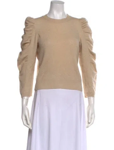 Pre-owned Frame Cashmere Crew Neck Sweater In Neutral