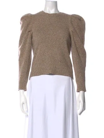Pre-owned Frame Cashmere Crew Neck Sweater In Neutral