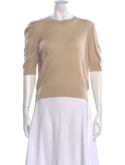 Pre-owned Frame Cashmere Crew Neck Sweater In Neutral