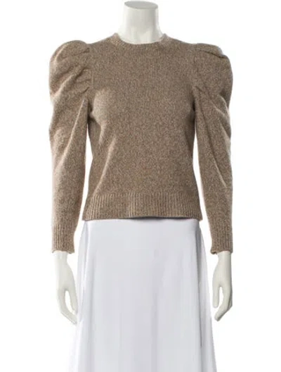 Pre-owned Frame Cashmere Crew Neck Sweater In Neutral