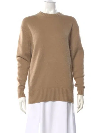 Pre-owned Frame Cashmere Crew Neck Sweater In Neutral