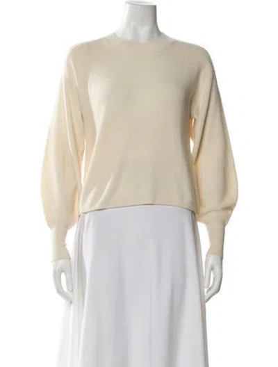 Pre-owned Frame Cashmere Crew Neck Sweater In Neutral