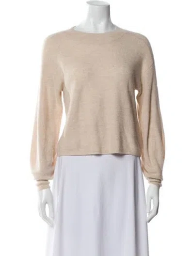 Pre-owned Frame Cashmere Crew Neck Sweater In Neutral