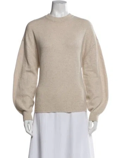 Pre-owned Frame Cashmere Crew Neck Sweater In Neutral