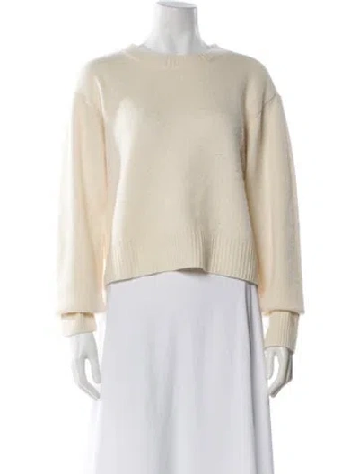 Pre-owned Frame Cashmere Crew Neck Sweater In Neutral