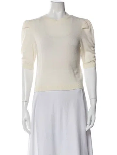Pre-owned Frame Cashmere Crew Neck Sweater In Neutral