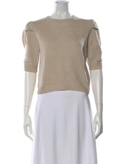 Pre-owned Frame Cashmere Crew Neck Sweater In Neutral