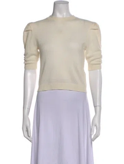 Pre-owned Frame Cashmere Crew Neck Sweater In Neutral