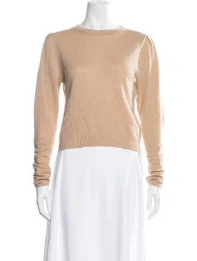 Pre-owned Frame Cashmere Crew Neck Sweater In Neutral
