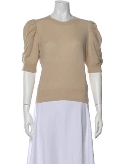 Pre-owned Frame Cashmere Crew Neck Sweater In Neutral