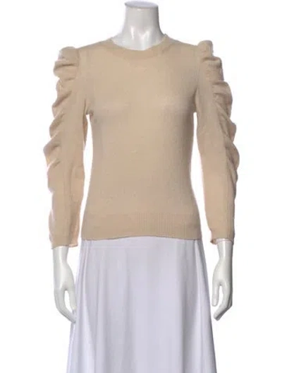 Pre-owned Frame Cashmere Crew Neck Sweater In Neutral